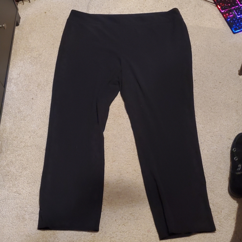 Avenue black tall pants